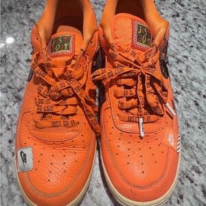 Nike Men's Vibrant Orange Sneakers